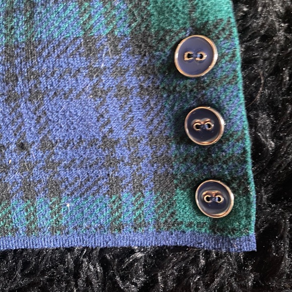 Appleseeds flannel print long sleeve top - Picture 4 of 10